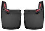 Husky Liners 17 Ford F-250 Super Duty / F-350 Super Duty Rear Mud Guards (w/ Flares) Black