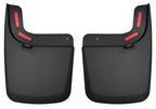 Husky Liners 17 Ford F-250 Super Duty / F-350 Super Duty Rear Mud Guards (w/ Flares) Black