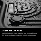 Husky Liners 2017 Honda Ridgeline WeatherBeater 2nd Row Black Floor Liners