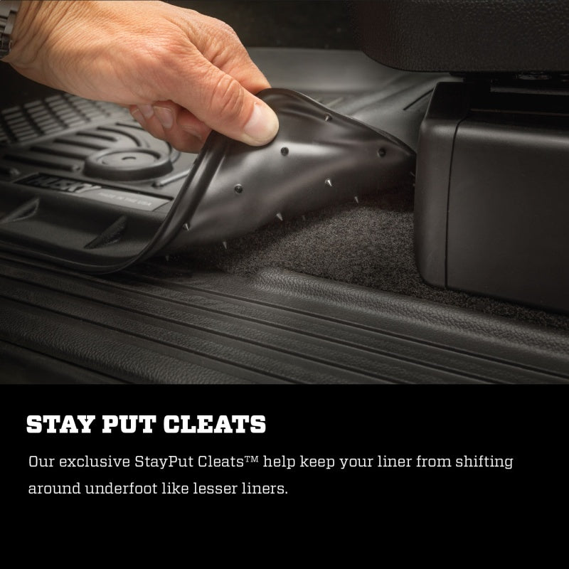 Husky Liners 2017 Honda Ridgeline WeatherBeater 2nd Row Black Floor Liners