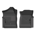 Husky Liners 99-06 Chevrolet Silverado 1500 Standard Cab WeatherBeater Front Floor Liners (Black)