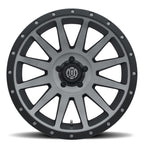 ICON Compression 20x10 6x135 -19mm Offset 4.75inBS Titanium Wheel