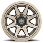 ICON Rebound Pro 17x8.5 5x5 -6mm Offset 4.5in BS 71.5mm Bore Bronze Wheel