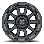 ICON Recoil 20x10 5x5 -24mm Offset 4.5in BS Gloss Black Wheel