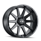 ION Type 143 18x9 / 8x165.1 BP / 18mm Offset / 125.2mm Hub Matte Black Wheel