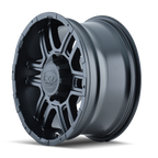 ION Type 179 16x8 / 5x127 BP / 10mm Offset / 83.82mm Hub Matte Black Wheel