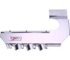 Injen Power-Flow Diamond Plate Heat Shield w/ clear coat Fits 3.00 3.50 Polished