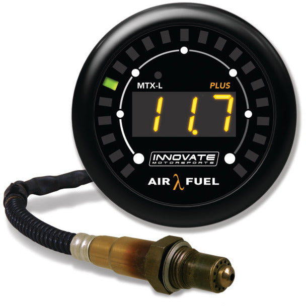 Innovate MTX-L PLUS Digital Air/Fuel Ratio Gauge Kit 8ft w/O2 Sensor Innovate Motorsports Gauges