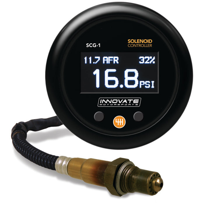 Innovate SCG-1 Solenoid inBoostin Controller & Wideband Gauge Kit Innovate Motorsports Boost Controllers