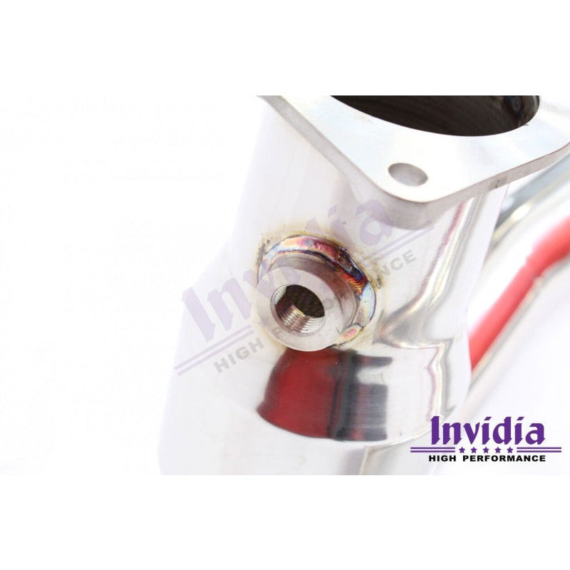 Invidia 15-21 Subaru WRX w/ Manual Transmission J-Pipe With Bottom High Flow Cat Down Pipe Invidia Downpipes