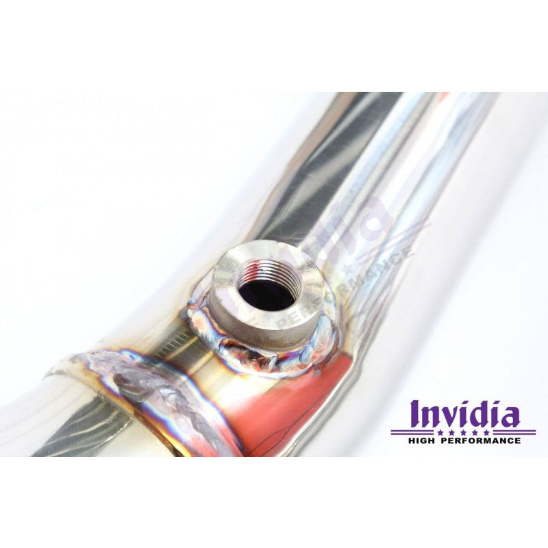 Invidia 15-21 Subaru WRX w/ Manual Transmission J-Pipe With Bottom High Flow Cat Down Pipe Invidia Downpipes