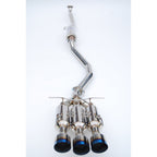 Invidia 17+ Honda Civic SI Sedan Gemini Triple Titanium Tip Cat-back Exhaust Invidia Catback