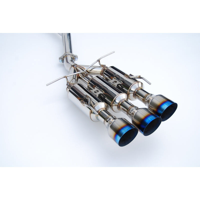 Invidia 17+ Honda Civic SI Sedan Gemini Triple Titanium Tip Cat-back Exhaust Invidia Catback