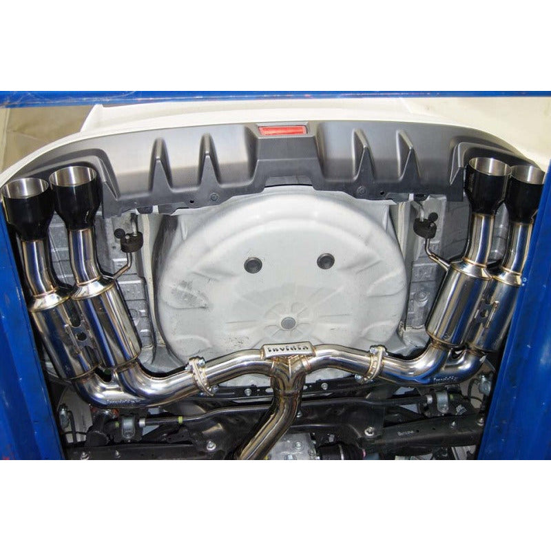 Invidia 2015+ Subaru WRX / STI Gemini/R400 Single Layer Quad Black Tip Cat-Back Exhaust Invidia Catback