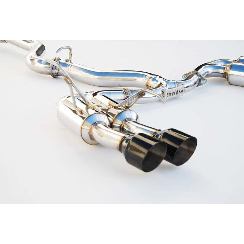 Invidia 2015+ Subaru WRX / STI Gemini/R400 Single Layer Quad Black Tip Cat-Back Exhaust Invidia Catback