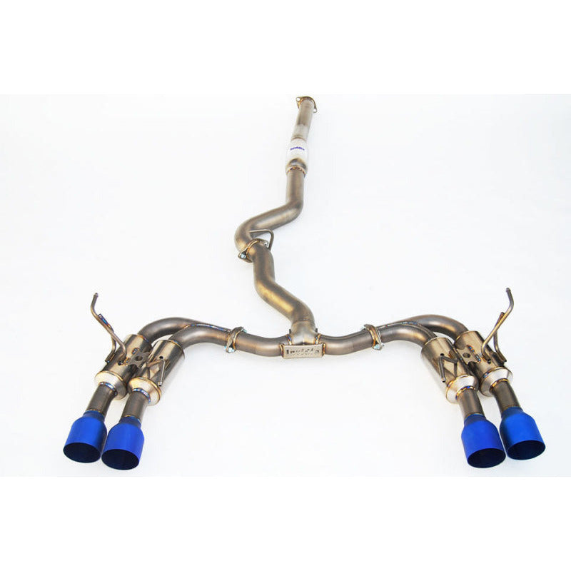 Invidia 2015+ WRX/STi Gemini 80mm Full Titanium Quad 101mm Tip Cat-Back Exhaust Invidia Catback