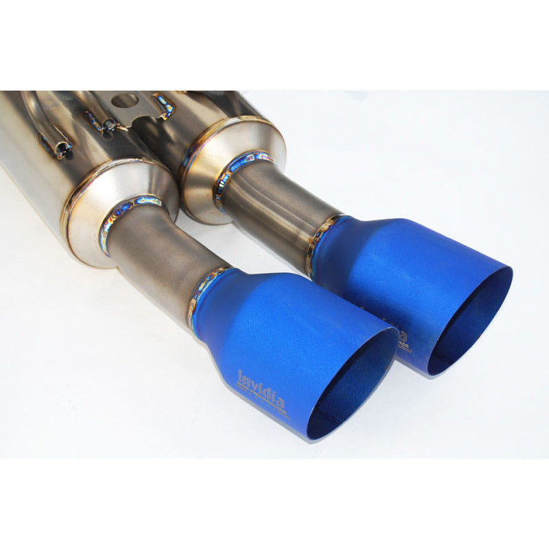 Invidia 2015+ WRX/STi Gemini 80mm Full Titanium Quad 101mm Tip Cat-Back Exhaust Invidia Catback