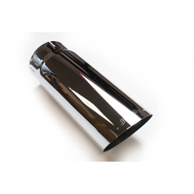 JBA 4in x 4.5in x 12in Angle Cut Chrome Plated Exhaust Tip JBA Tips