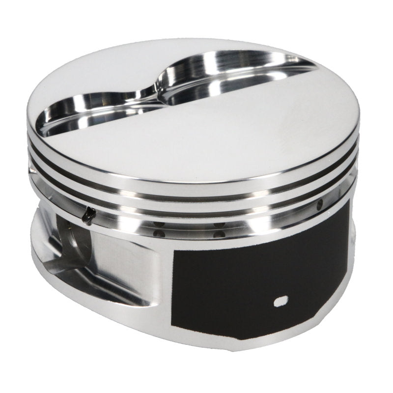 JE Pistons 350 SBC FLAT TOP 18 Set of 8 Pistons JE Pistons Piston Sets - Forged - 8cyl