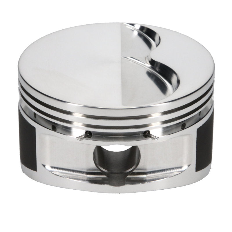 JE Pistons 350 SBC FLAT TOP 18 Set of 8 Pistons JE Pistons Piston Sets - Forged - 8cyl