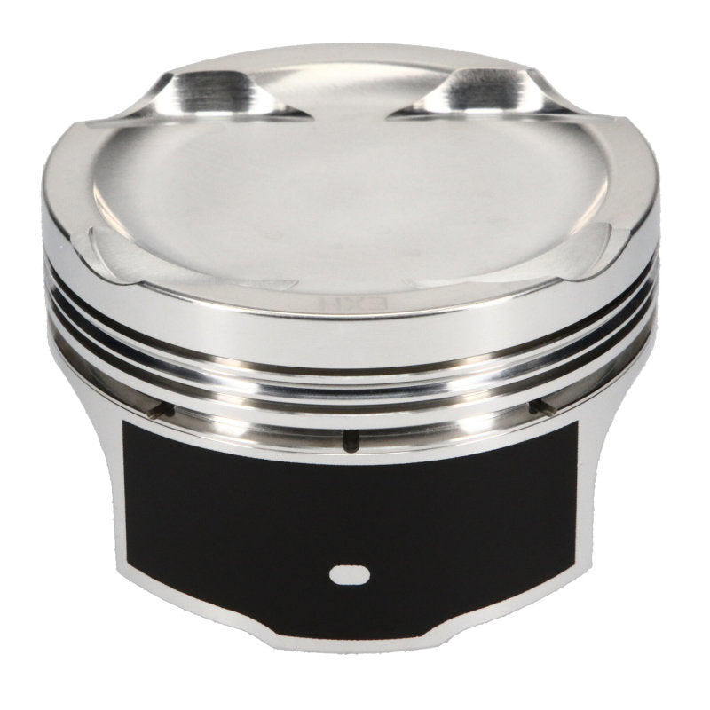 JE Pistons - Set of 4 Mitsubishi 4B11T 87.0mm Bore +.2 Dome Asymmetrical FSR Pistons - Set of 4