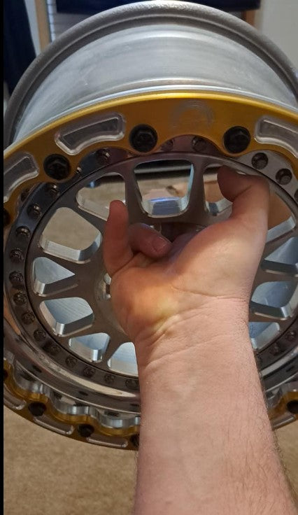 Jongbloed Racing Wheels STA01 Corvette Rear Drag Racing Wheels