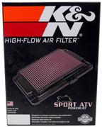 K&N 03-06 Kawasaki KFX400 / 03-08 Suzuki LTZ400 / 04-08 Arctic Cat DVX400 Powerlid