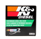 K&N 03-09 Dodge Ram 5.9L L6 Diesel 3.375in OD x 3.969in L Fuel Filter