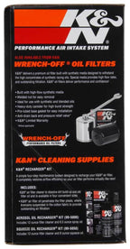 K&N 08-17 Harley-Davidson Touring Models Performance Air Intake System Silver