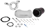 K&N 08-17 Harley-Davidson Touring Models Performance Air Intake System Silver