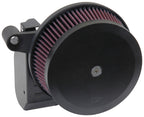K&N 17-18 Harley-Davidson Road Glide Hammer Black Street Metal Intake System