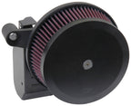 K&N 17-18 Harley-Davidson Road Glide Hammer Black Street Metal Intake System