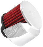 K&N 1in Flange L x 3in OD x 2.5in Height Clamp On Crankcase Vent Filter