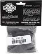 K&N 4.5in Base ID x 3.5in Top ID x 6in H - Black - Round Tapered - Drycharger Air Filter Wrap