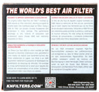K&N Filter Universal Rubber Filter Oval Tapered 4in Base O/S L x 3.5in Top O/S L x 2.75in H