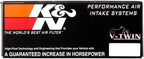 K&N Oval Red 9in Intake System for Harley-Davidson