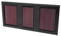 K&N Replacement Air Filter 11 Mercedes Benz C350/CLS350/E300/GLK350/ML350/S350 / 11-12 E350/SLK350