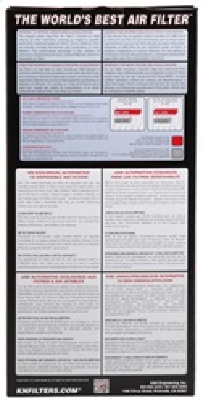 K&N Replacement Air Filter 11 Mercedes Benz C350/CLS350/E300/GLK350/ML350/S350 / 11-12 E350/SLK350