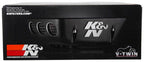 K&N Street Metal Intake System 08-16 Harley-Davidson Shaker Silver H/D Touring Models