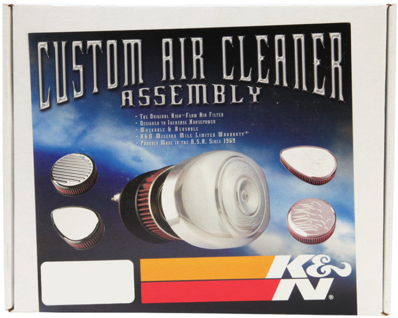 K&N Street Metal Intake System - Grind Intake System-Harley-Davidson