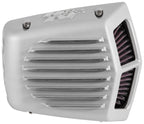 K&N Street Metal Intake System - Shaker Touring 2017 Silver Intake System-Harley-Davidson