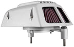 K&N Street Metal Intake System - Shaker Touring 2017 Silver Intake System-Harley-Davidson