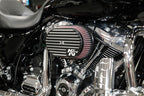 K&N Street Metal Intake System for 02-06 Harley-Davidson Road King F/I 88cl Side Draft Dyna/Softail