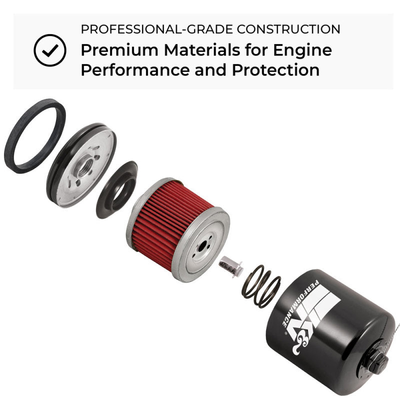 K&N Suzuki / Arctic Cat / Cagiva / Kawasaki / KYMCO / Aprilia 2.813in OD x 3.031in H Oil Filter