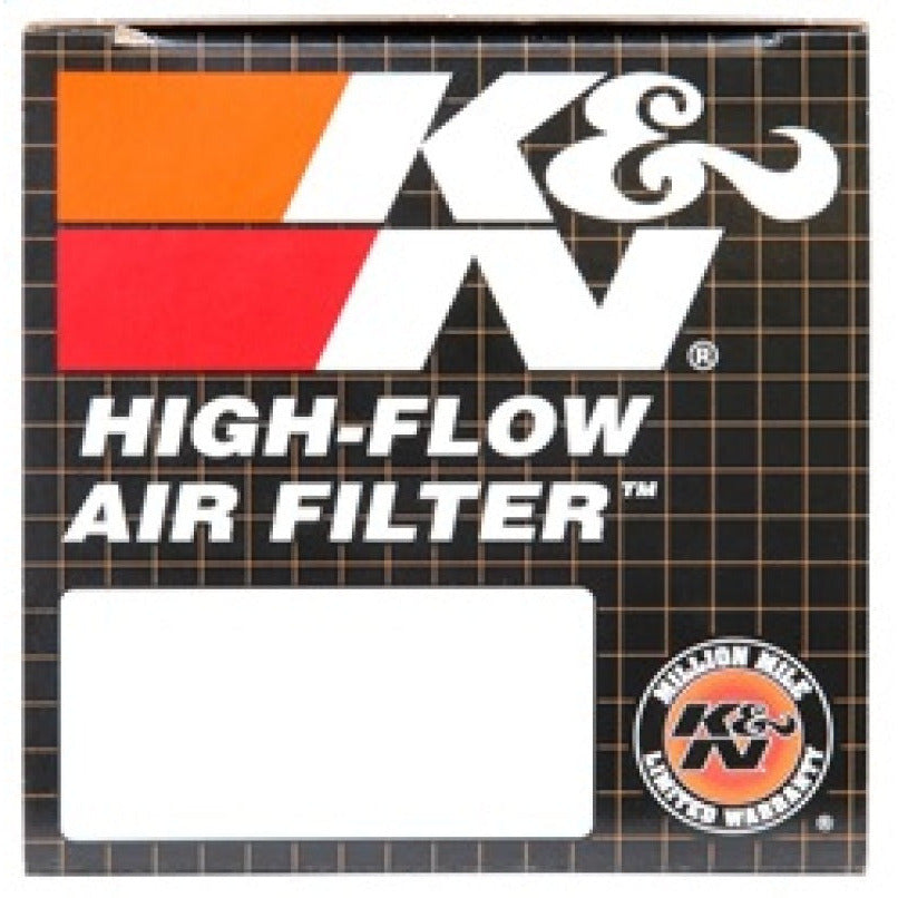 K&N Universal Chrome Filter 2.25 Inch Flange / 3.5 Inch Base / 2 Inch Top / 4 Inch Height K&N Engineering Air Filters - Universal Fit