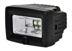 KC HiLiTES C-Series C2 LED 2in. Backup Area Flood Light 20w (Single) - Black