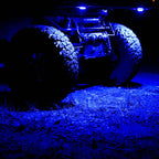 KC HiLiTES Cyclone V2 LED - Replacement Lens - Blue - 6-PK