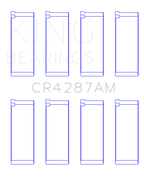 King Engine Bearings Acura B18C1/B18C5 L4 / Honda 110CI DOHC (Size +0.50) Rod Bearing Set