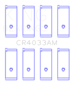 King Acura SOHC 16 Valve / Honda SOHC 16 Valve/DOHC 16 Valve (Size +0.5) Rod Bearing Set