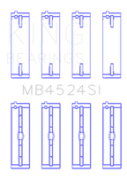 King Bearings Nissan VR38DETT VQ35HR VQ37HR Performance Crankshaft Main Bearings - Size +0.25mm